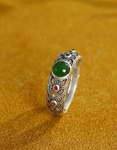 Thumbnail: Classic Women's Sterling Silver Ring