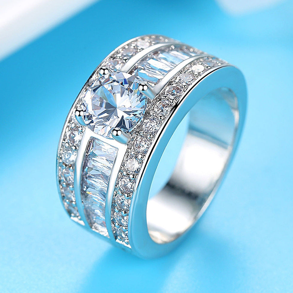 Thumbnail: Fashion Jewellery Sumptuous Creative Trend Zircon Claw Heart Arrow Female Adjust
