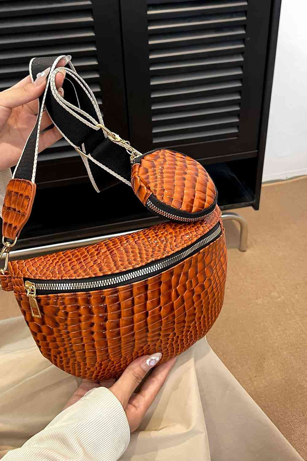 Thumbnail: Ella Sling Bag with Coin Purse-