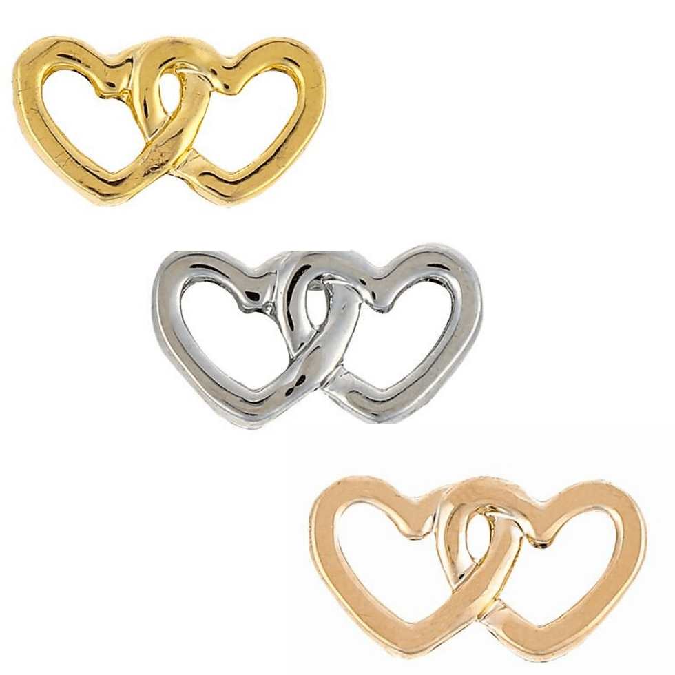 Thumbnail: Double Hearts Charm