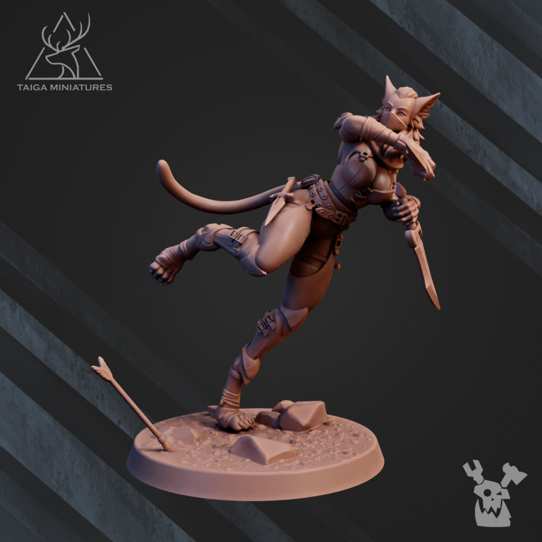 STL: Jade Assassin from the Rumbling River Clan