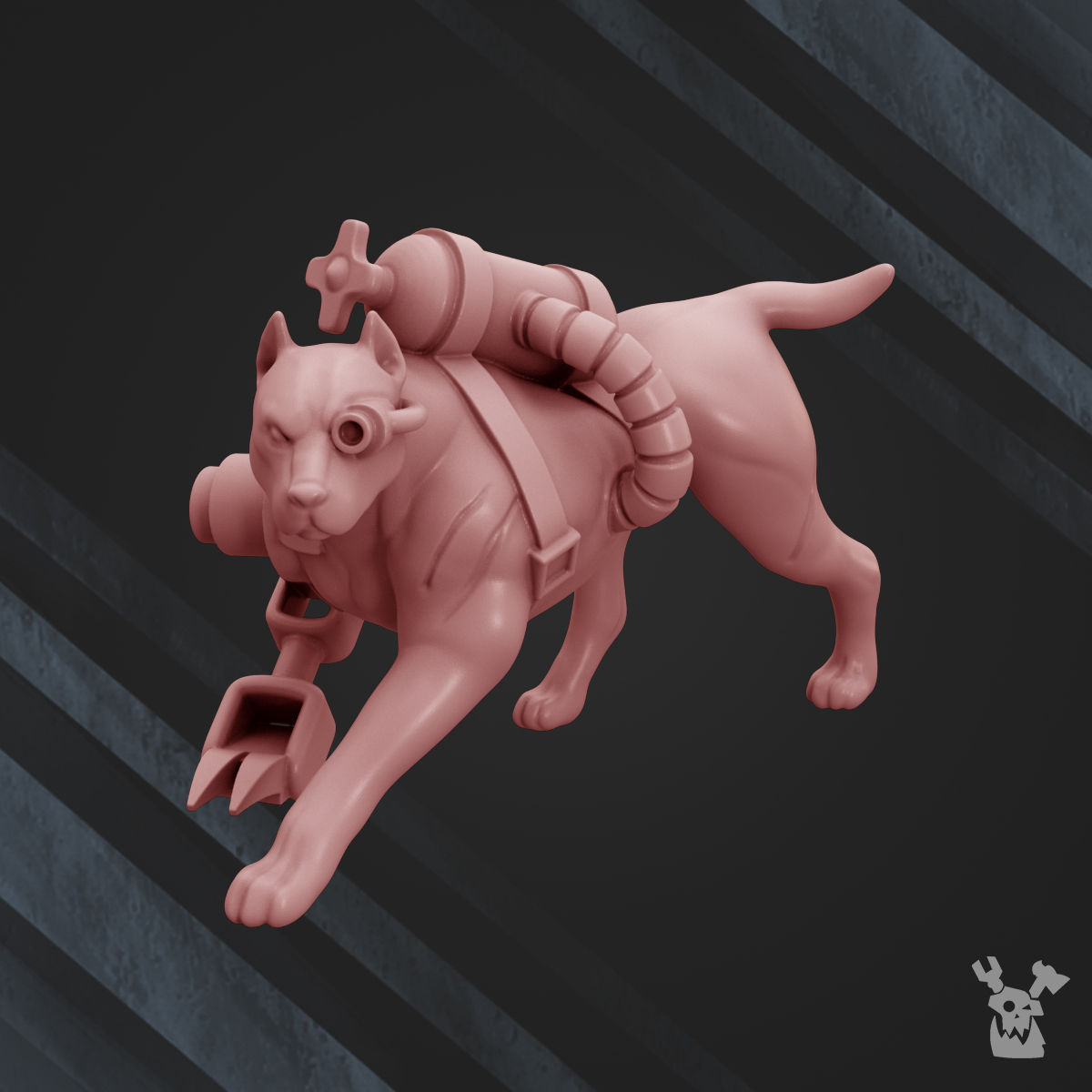 Free STL: LIVIS Biostation Toxic Hound