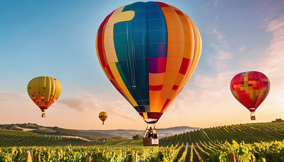 Full Moon Balloon Night with Wine