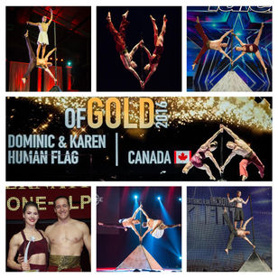 Chinese pole act winnaars France's Got Talent Dominic Lacasse en Karin Goudreault