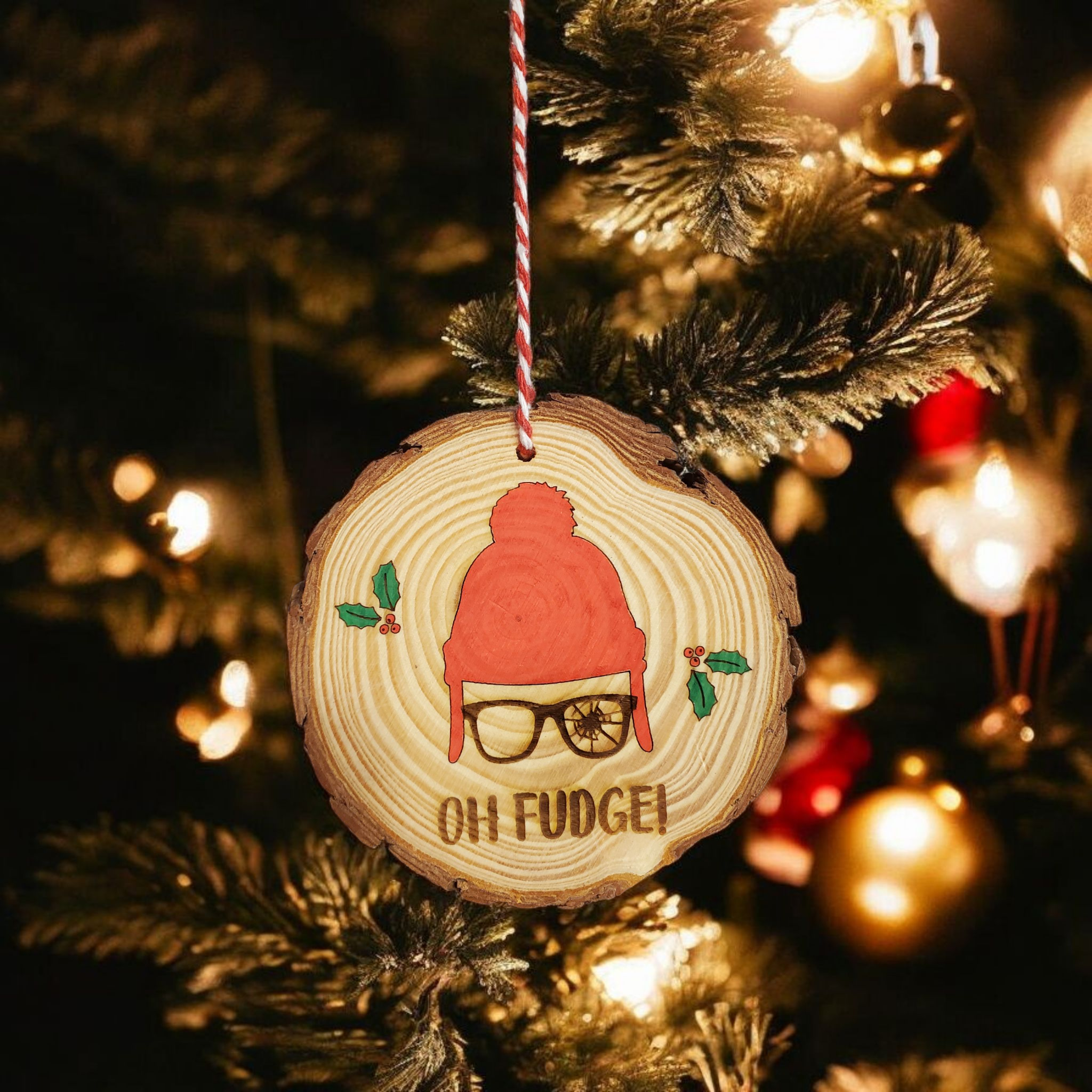 Oh Fudge ornament