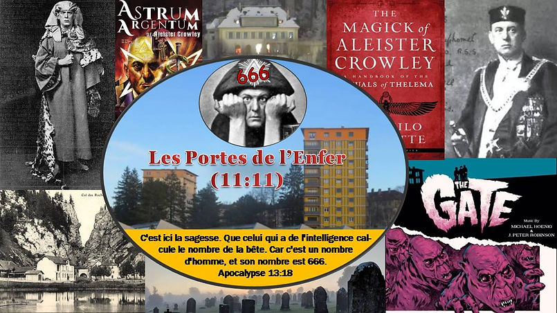 Le franc-maçon et magicien Aleister Crowley aux Portes de l'Enfer (11:11) du Loch ?