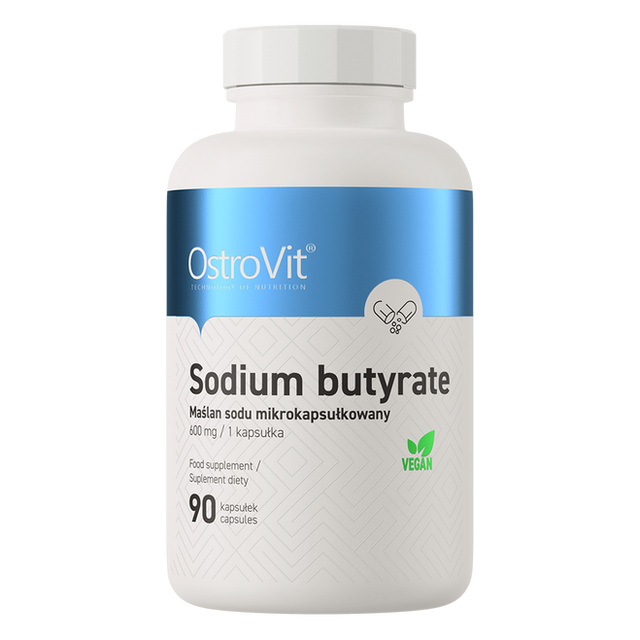 OstroVit Sodium Butyrate Supplement, Capsules - 90 Count