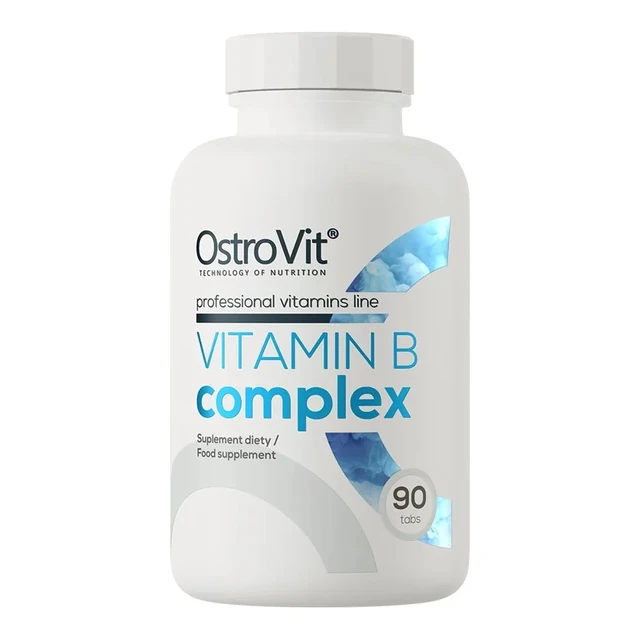 OstroVit Vitamin B Complex, Tablets - 90 Count