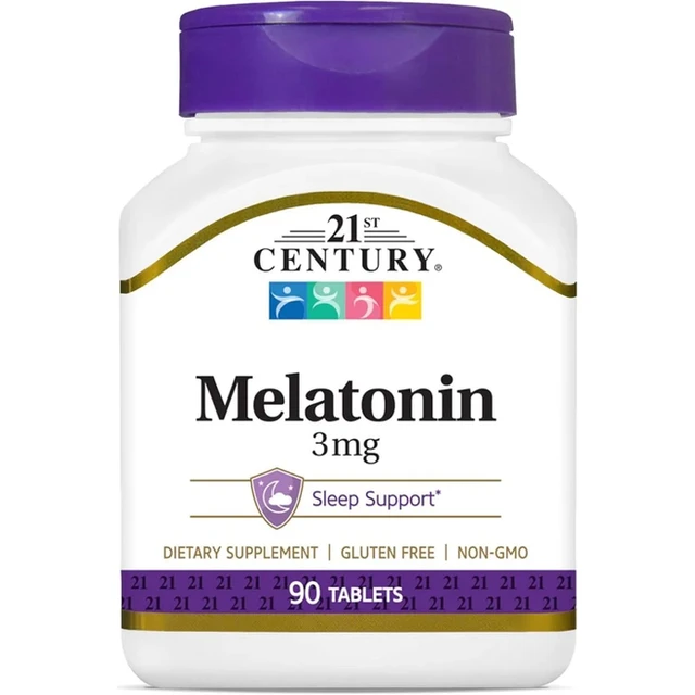 21st Century Melatonin Sleep Aid, Tablets - 90 Count