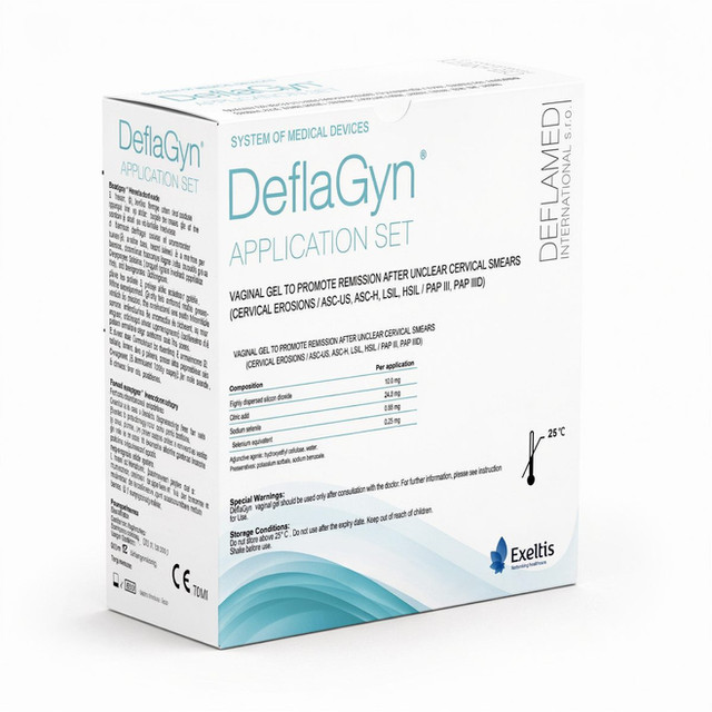 Deflagyn Gel Application Set, Gel - 150ml