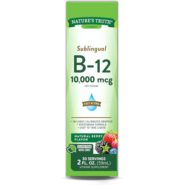 Nature's Truth Vitamin B12 Liquid, 10000 mcg - 59ml