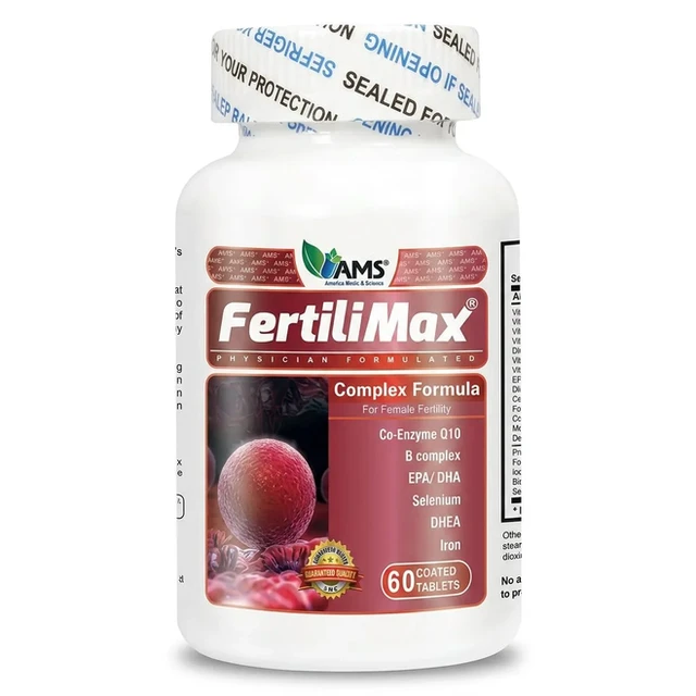 AMS Fertilimax for Reproductive Health Support, Capsules - 60 Count