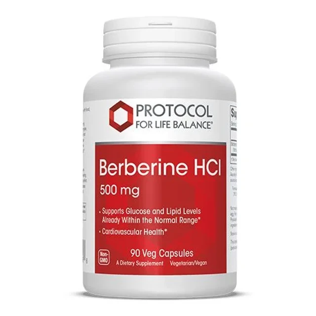 Berberine Protocol Supplement, 500mg - 90 Capsules