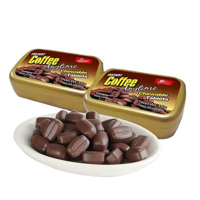 Caffeine Supplement, Chewable Tablets - 25 Tablets