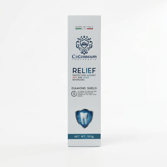 Colosseum Relief Toothpaste, For Sensitive Teeth - 100g