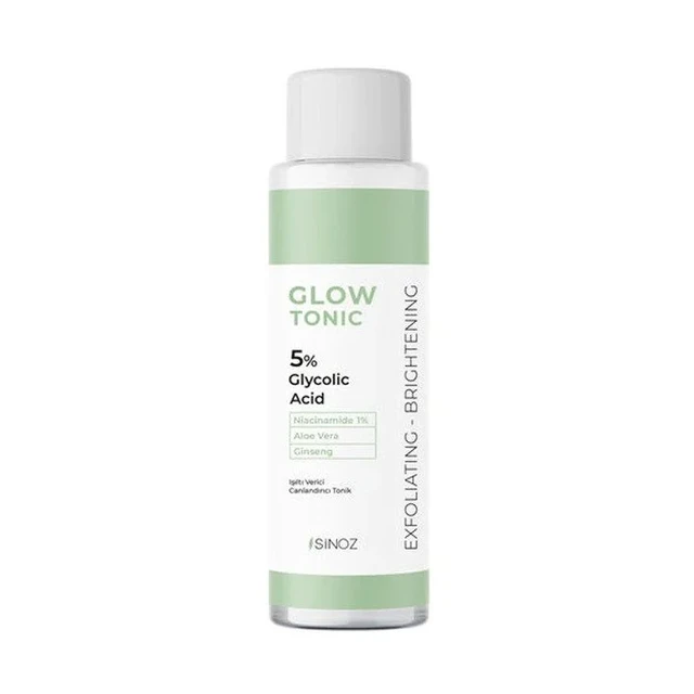 SINOZ Glow Tonic 5% Glycolic Acid, Skin Exfoliant - 200ml