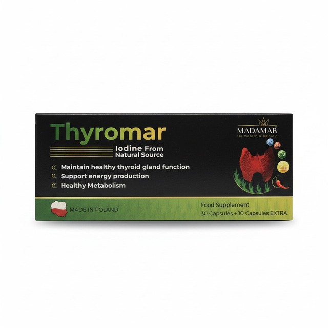 Thyromar Thyroid Support Supplement, Capsules - 40 Count
