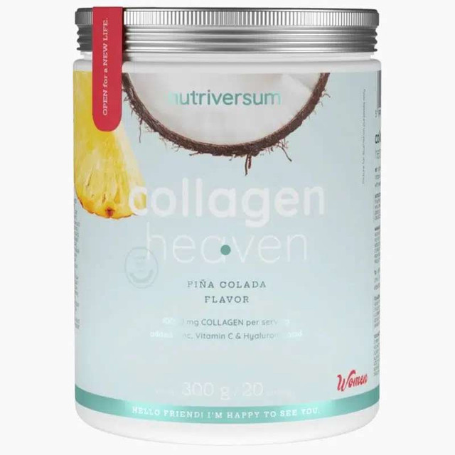 Nutriversum Collagen Heaven Pina Colada, for Skin & Joint Support, Powder - 300g