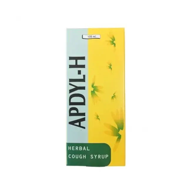 Ajanta Apdyl-H Syrup, Herbal Cough Relief, Antitussive - 100ml