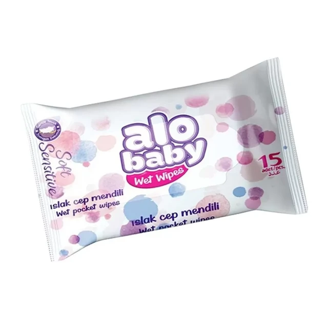 Alo Baby Gentle Cleansing Wet Wipes by Company 1 - 15pcs