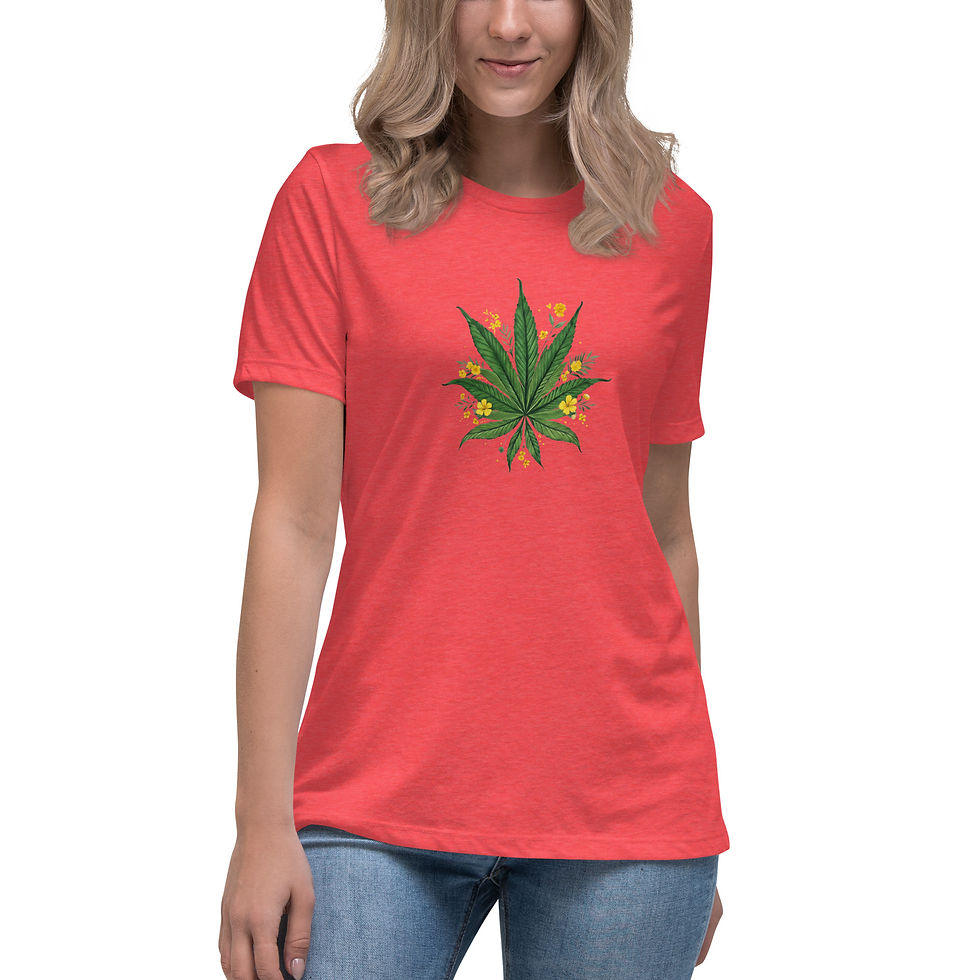 Thumbnail: Women's Leaf Relaxed T-Shirt