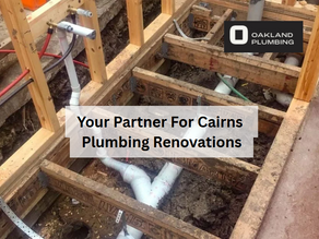 Your Partner For Cairns Plumbing Renovations