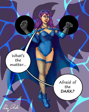 Bombshell Raven Fan Art