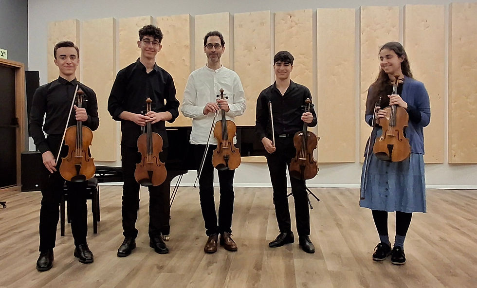 Viola Masterclass with Prof. Guy Ben-Ziony