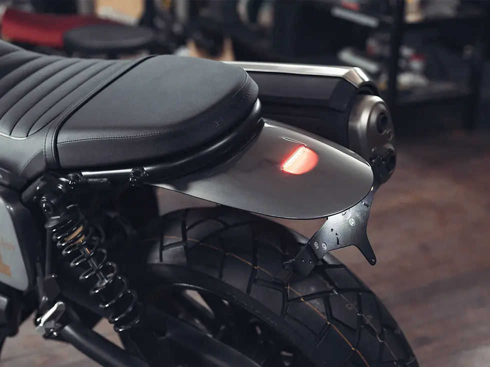 Honda CL250 & CL500 Rear Fender Tail Tidy