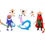 Miniatura: Raya Personajes Muñecos 12cm