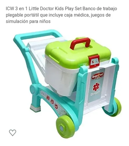 Miniatura: Kit médico doctor kids juego 3 en 1