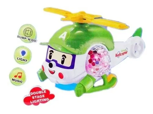 Miniatura: Juguete Musical Didáctico Helicóptero Luces Bebe Niños