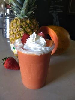 LICUADO DE PAPAYA