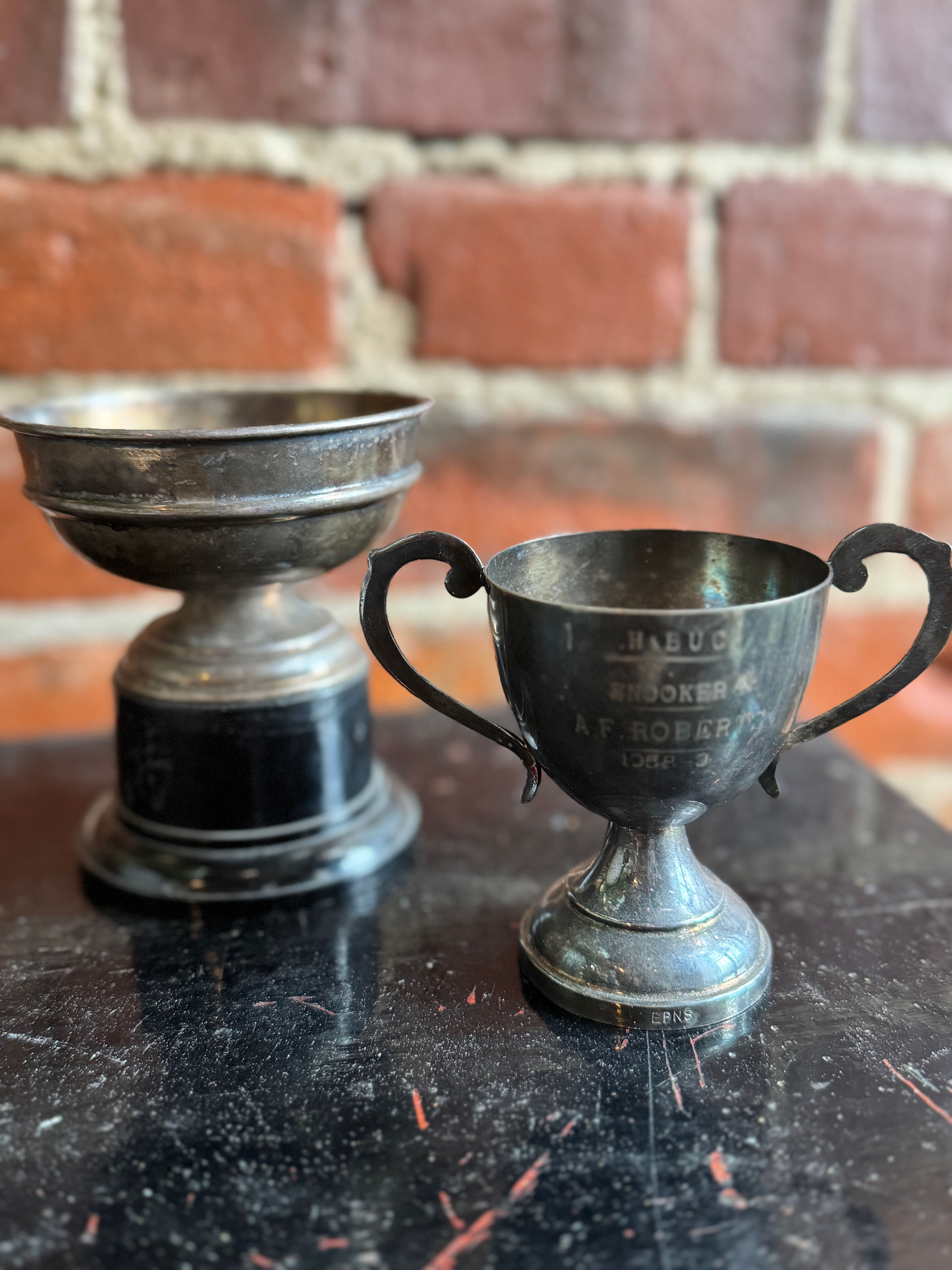 Vintage Trophy Cup Collection - Set of 2