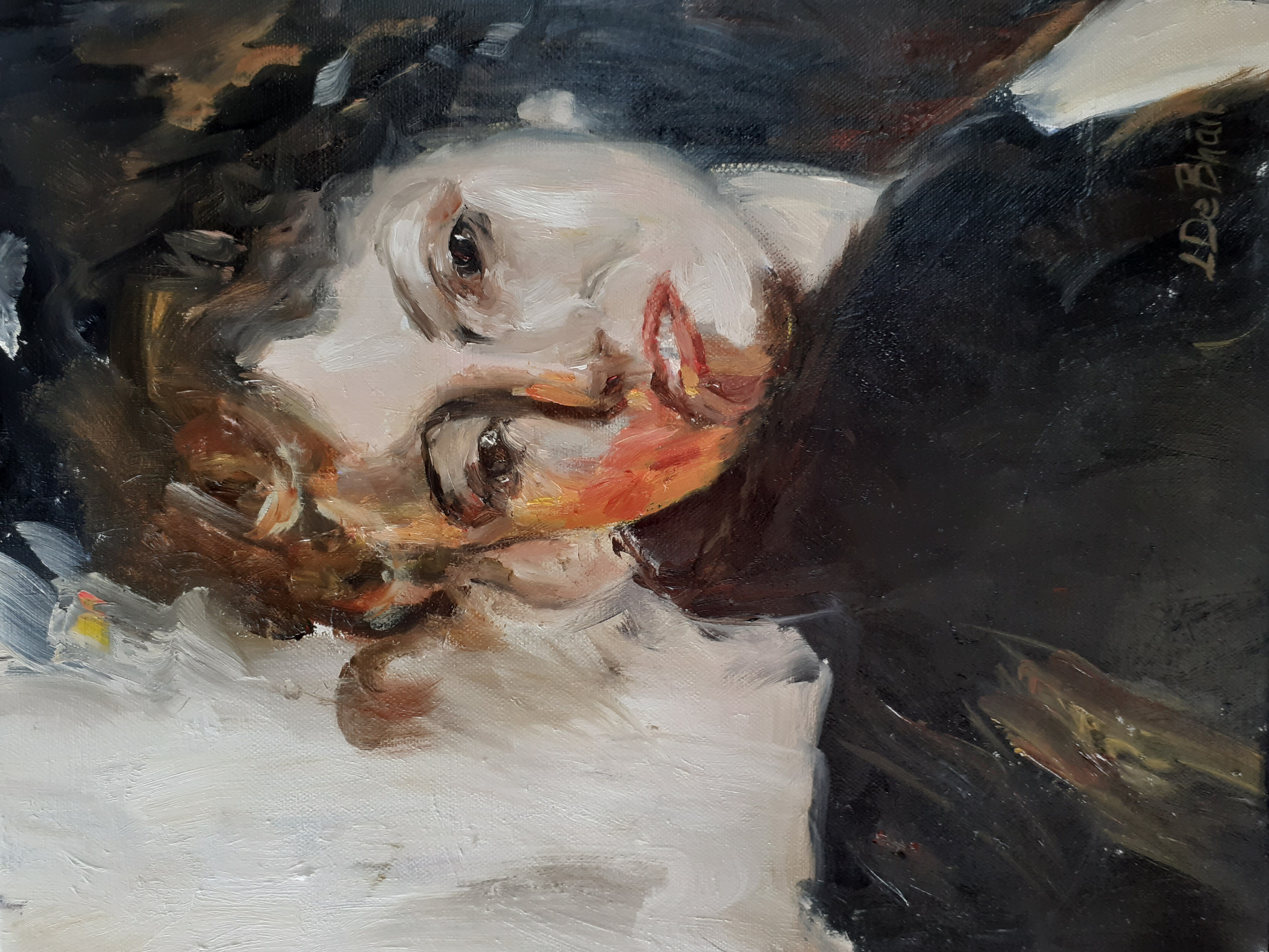 Portrait after Andres Zorn