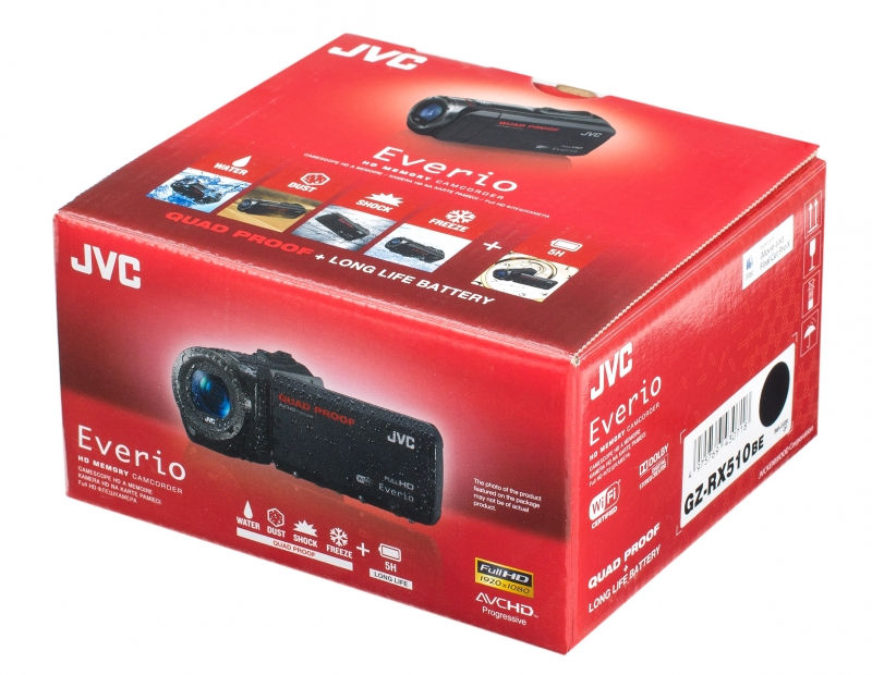 Миниатюра: Видеокамера JVC GZ-RX510 черный