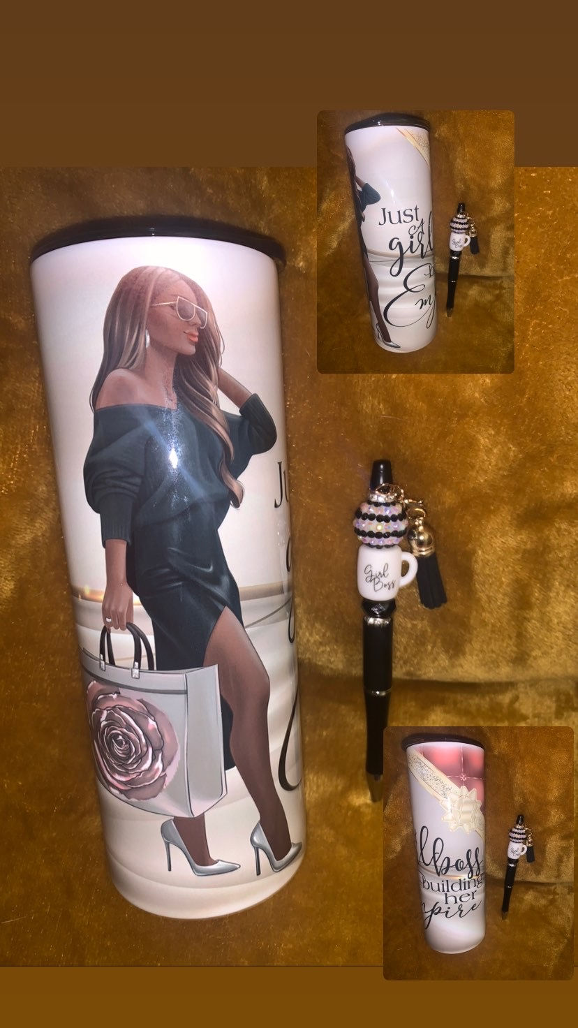 Thumbnail: Cup and pen set