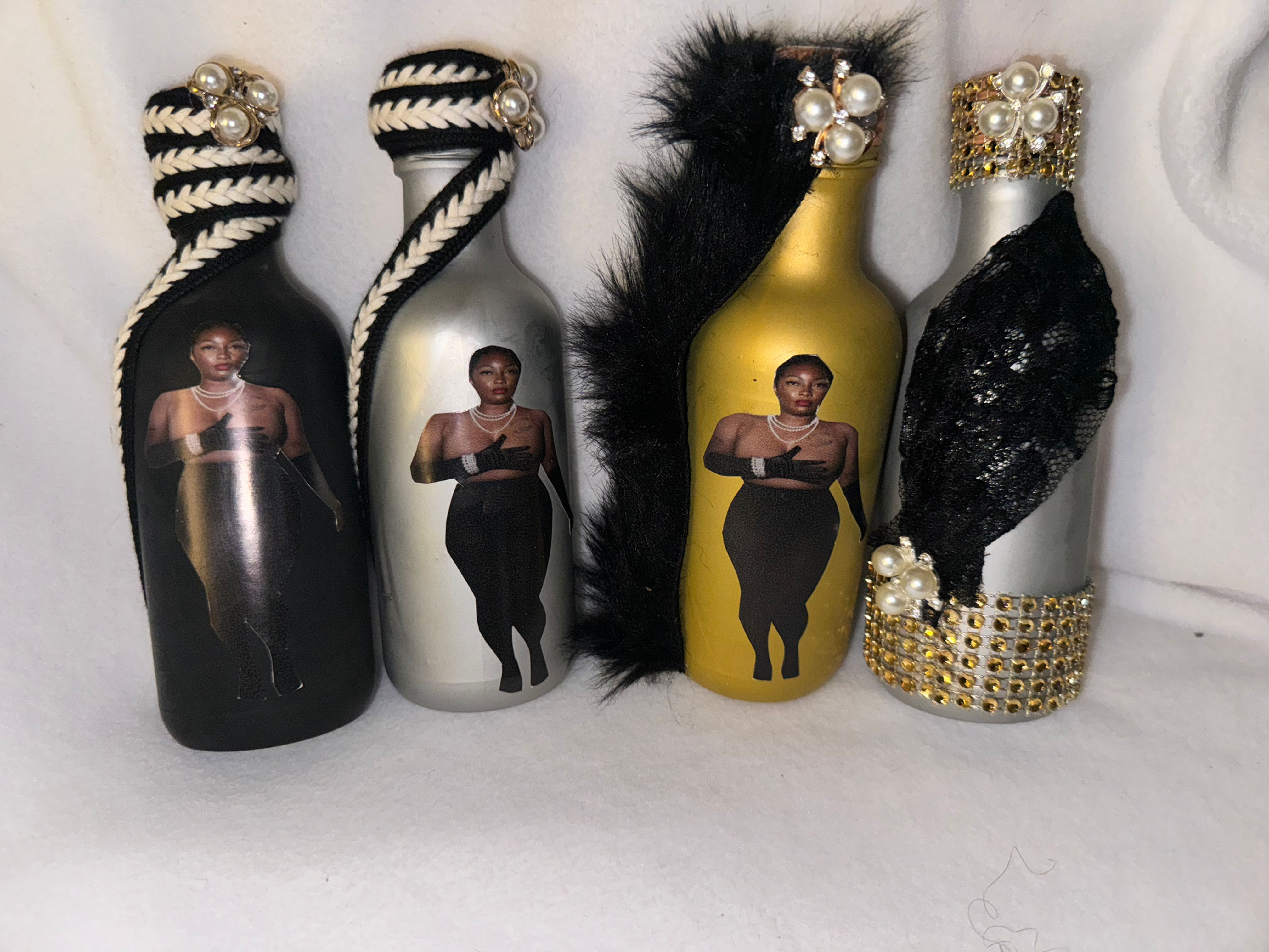 Custom Decorated Wine Bottles