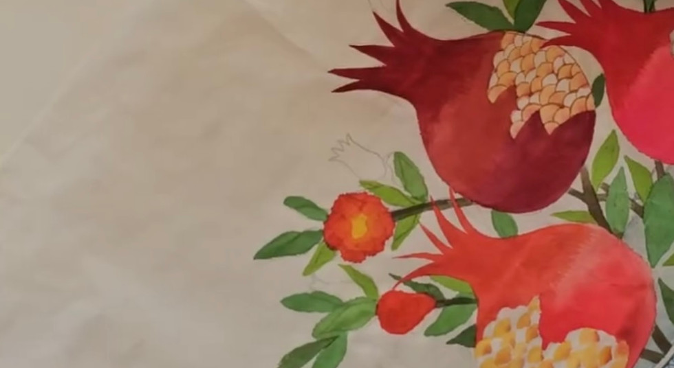 Painting by an adult Daart Studio student.