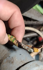 Izgorjeli kabal Hitna intervencija električara sarajevo