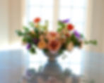 Large season arrangement for a dramatic tablescape