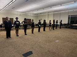 Hosted dance auditions for alumni show