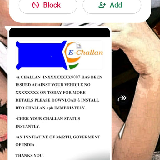 Beware of Fake RTO Challan Messages on WhatsApp: Don’t Fall for APK Scams