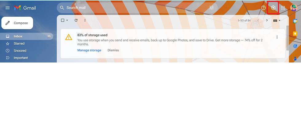 Gmail Display Density