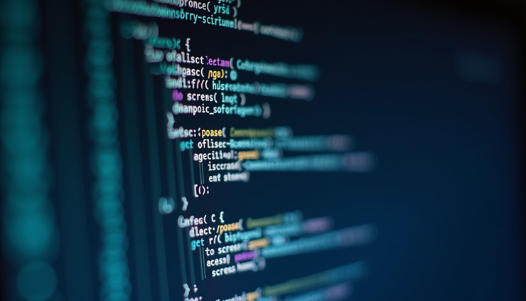 Close-up view of a Kubernetes pod configuration file on a computer screen