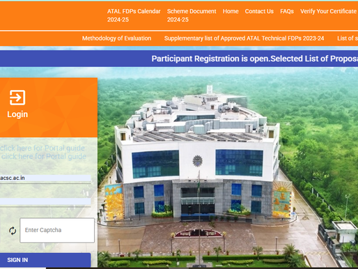 How to do Atal FDP Login and Certificate