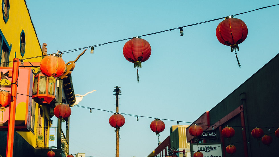 Chinatown wix stock image
