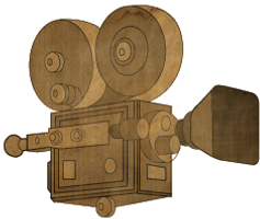 Cámara vieja moda de la película 2
