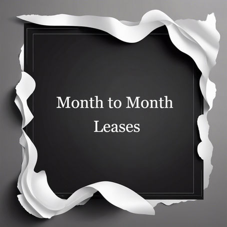 Why You Should Avoid Month to Month Leases in Washington