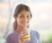 Girl Enjoying her Drink